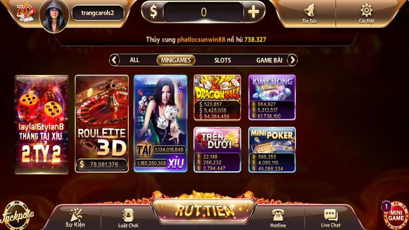 Mini game si&ecirc;u hay